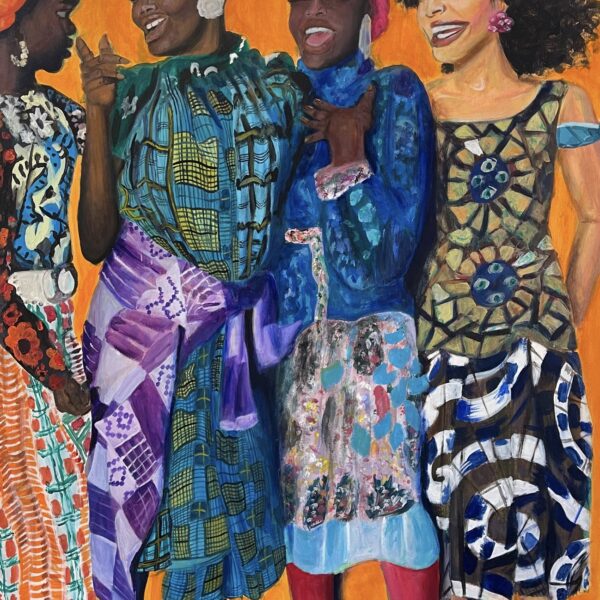 A Funny Conversation Art Print