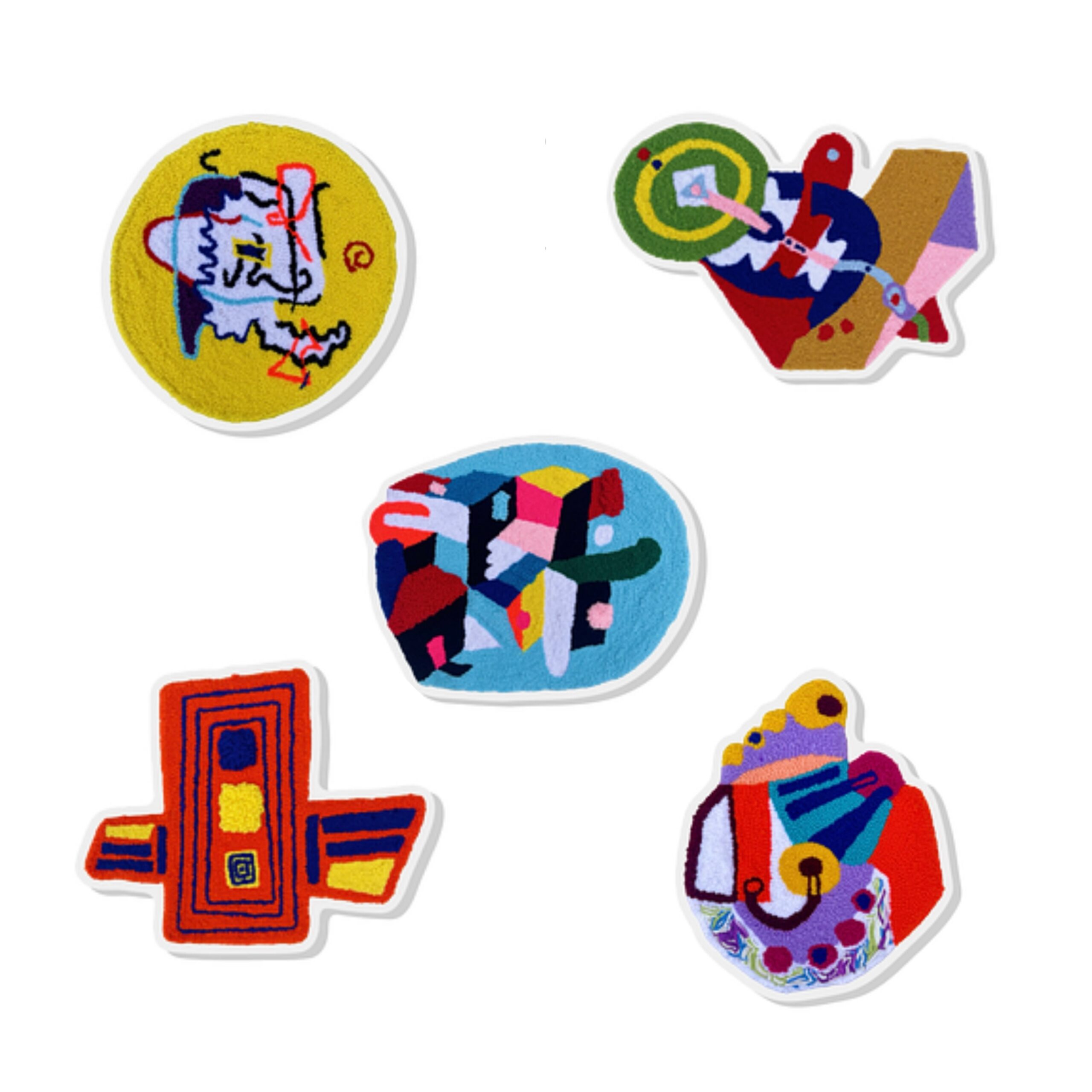Abstract Pin set